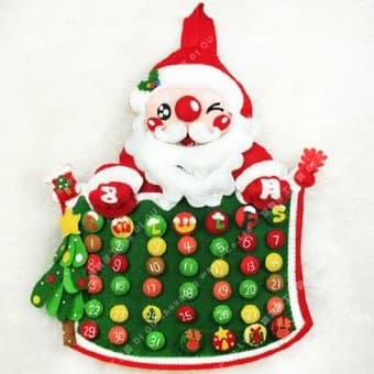 DIY Perpetual Calender From Non-woven Cloth-2012 Calender 4