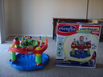 Evenflo Exersaucer Mega Circus - $40 (palo alto) 2
