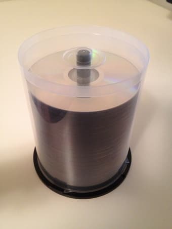 100 Blank DVD-R's and DVD Cases - $30 1