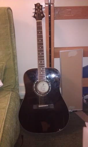 Acoustic guitar (steel string) $50 1