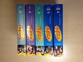 Seinfeld DVD series (Season 1 to Season 6): $25 1