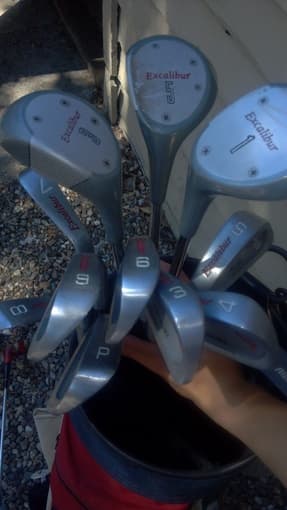 Cheap lefty golf set- women's 2