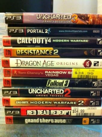 PS3 Games for Sale Individually or as a Set 1
