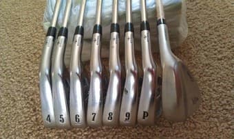 Used Callaway X-forged 2009 iron set 1