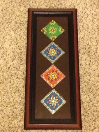 Beautiful Nepalese Art Wall Frame - $40 1