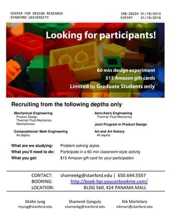 60 min - $15, Study in Problem Solving 1