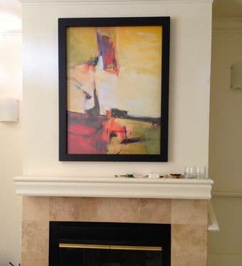 Large Framed Artwork from ZGallerie 1