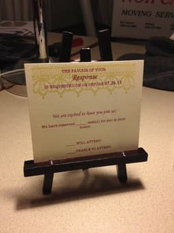 Miniature easels - $0.50 each! 1