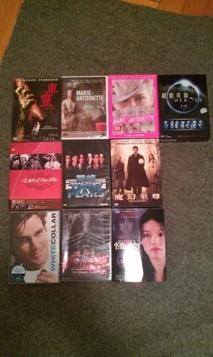 DVDs $3 each or $26 for 10 1