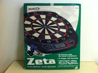 Halex Zeta Electronic Dartboard for $14.99 1