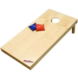 new cornhole/tailgate toss game boards with bean bags 1