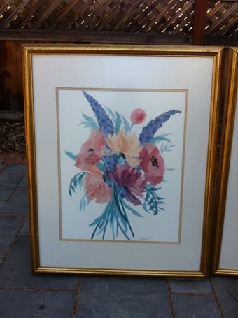 pair of nice paintings $5 for both 2