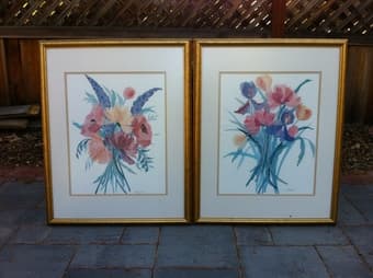 pair of nice paintings $5 for both 3
