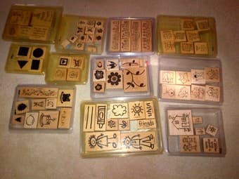 Rubber Stamp Sets - Stampin' Up Lot For Sale - $230 1