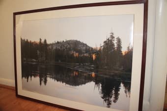 Emigrant Wilderness Sunset framed photo $60 1