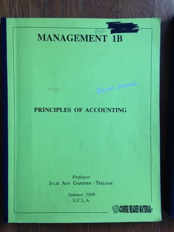 FREE:  Management Course Readers 1