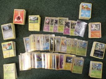 1000 pokemon cards, $50 1