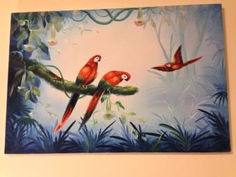 Beautiful oil painting for home decorating 1