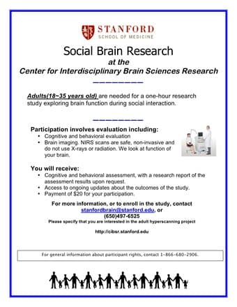 Participants needed for Adult Hyperscanning Study 1