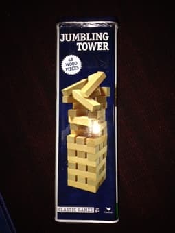 Puzzle and Wood Tower Game 1