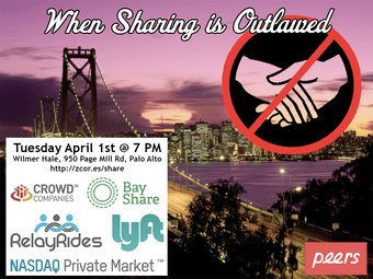 Discussion on the Sharing Economy at WilmerHale in Palo Alto, Apr 1 1