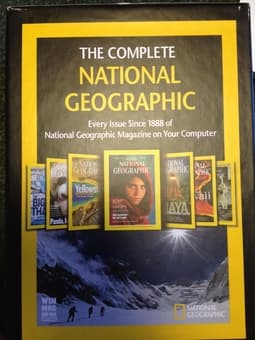 Complete National Geographic - disc set of all issues since 1888 1