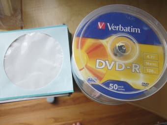 Verbatim 50 Disc Spindle 4.7GB 16X DVD-R  $5 1