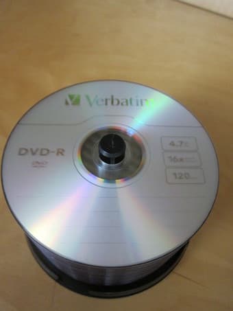 Verbatim 50 Disc Spindle 4.7GB 16X DVD-R  $5 2