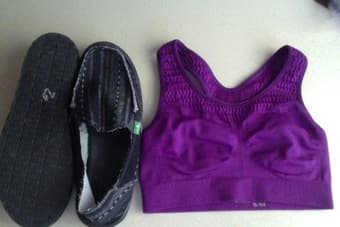 Womens athletic & casual clothing; VS bra; shoes 4