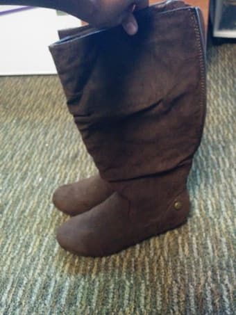 black, borwn and red boots for sale- $20 each or $50 for three 1