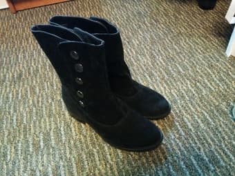 black, borwn and red boots for sale- $20 each or $50 for three 2
