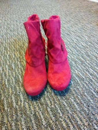 black, borwn and red boots for sale- $20 each or $50 for three 4
