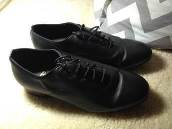 NEW men's size 8.5 ballroom dance shoes -- $10 2