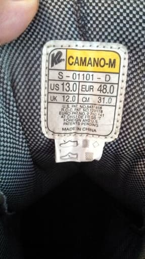 Men's K2 US size 13 roller blades 2