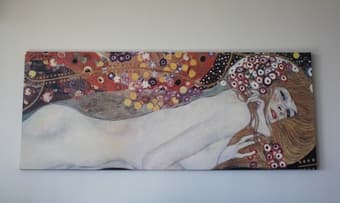 Painting Gustav Klimt IKEA $20 1