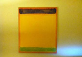 Wall Decor: Mounted Rothko Print - $65 1