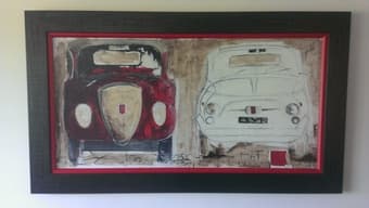 Painting (46" x 26.5") - $95 1