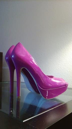 Purple heels for sale 1