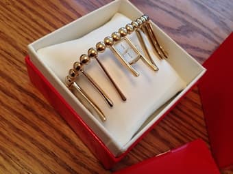 ALFEX tribal watch gold  $250 1