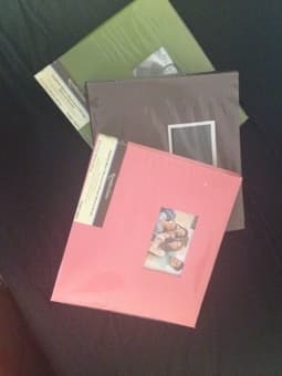 Scrapbooking Paper ($5) and Albums ($7) 3