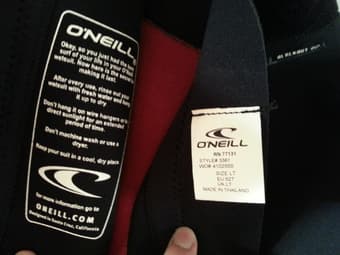 Wetsuit O'Neill RN 77131 (size LT), $85 3