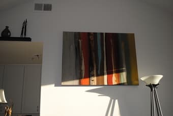 Beautiful canvas painting - $150 (redwood city) 2