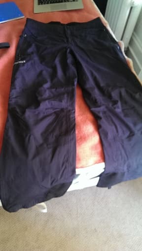 Black Marmot Ski Pants 1