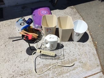 free household items if you pick up before 2 PM 1