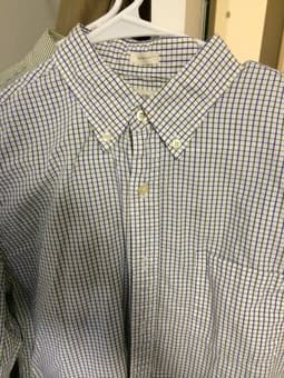 J. Crew tattersall washed casual button down shirt 1