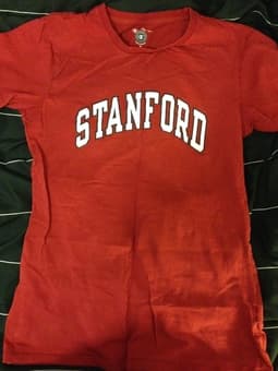womens stanford t shirt size M 1