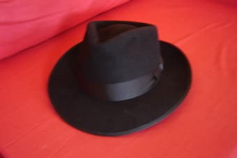 Very stylish black gentleman's hat - 10$ 1