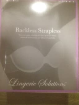 $10 - Reusable Strapless Backless Bra 1
