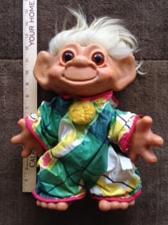 Collectible dolls and troll, $20 each 1