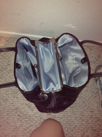 Coach Handbag - beautiful patent leather, great condition 2